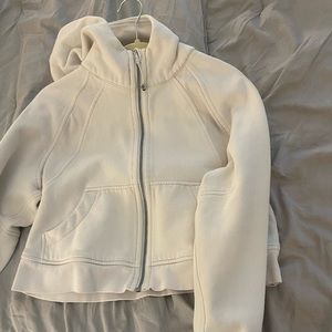 Lululemon scuba cropped hoodie full zip
